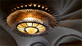 Gaudi Chandelier By Robert Neumann