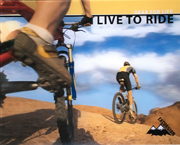 Live To Ride 3d Poster