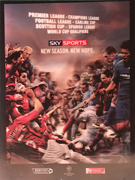 Sky Sports Soccer 3d Poster