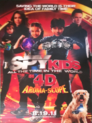 Spy Kids 4D 3d Poster